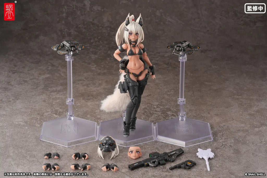 RA-04 Kitsunebi Senki Honoka Swimsuit Ver. 1/12 Action Figure